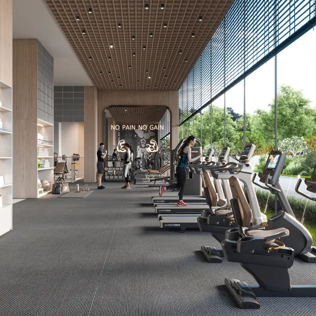 Adani The Marq - gym interior thumbnail
