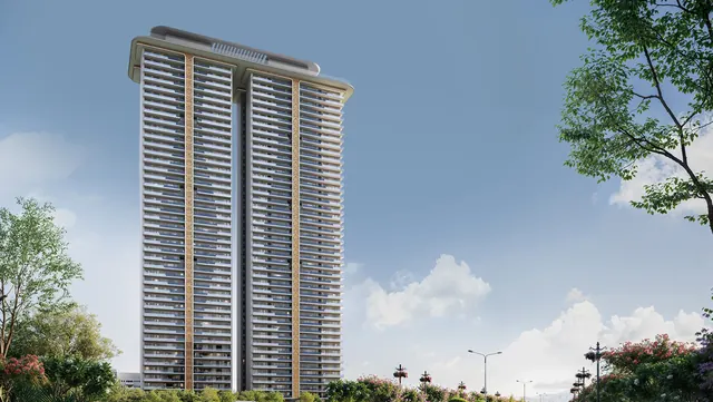 AIPL Riviera - tower elevation, daytime thumbnail
