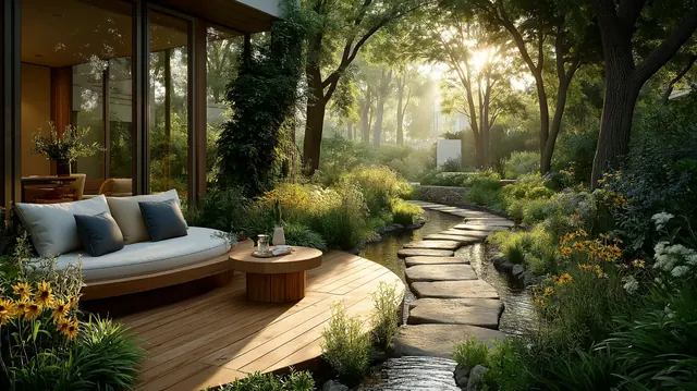 AIPL Riviera - garden lounge deck thumbnail