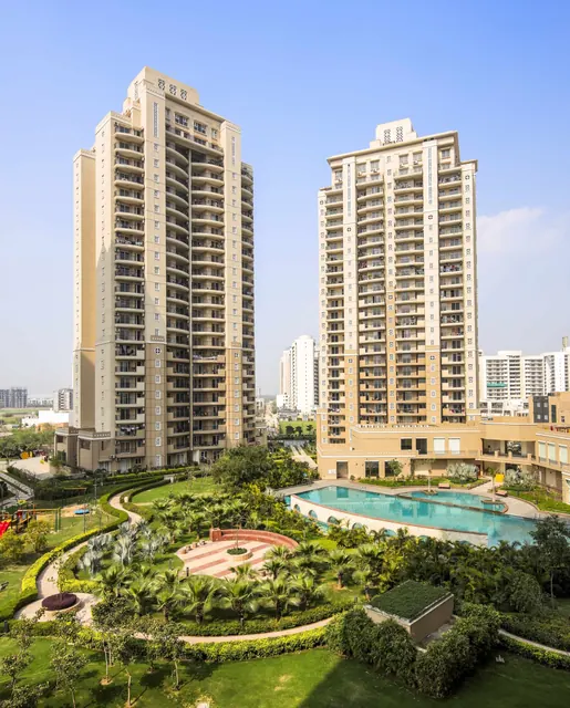 ATS Kocoon Gurgaon - towers with pool, portrait thumbnail