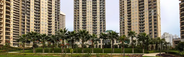 ATS Tourmaline - towers with palm landscaping, panoramic thumbnail