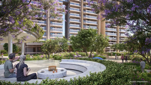 Conscient Elaira Residences - landscaped garden seating thumbnail