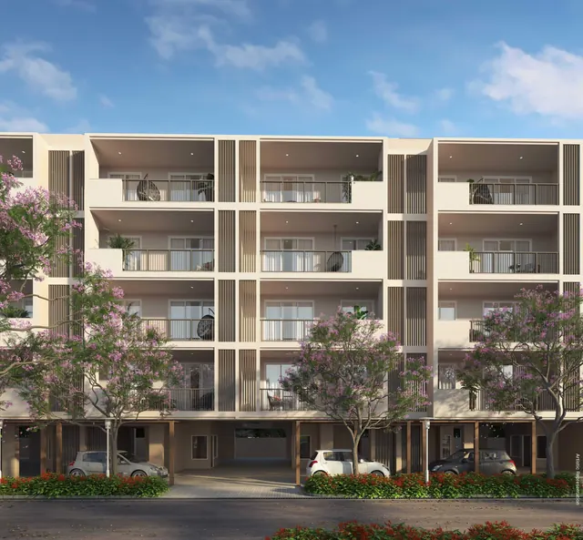 DLF Garden City Enclave - floors facade (render) thumbnail