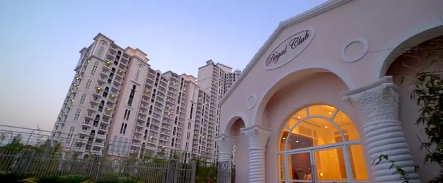 DLF Regal Gardens - Regal Club clubhouse entrance (real photo) thumbnail