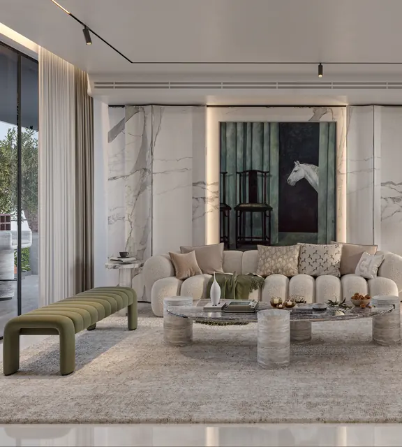 Elan The Emperor - living room interior render (portrait) thumbnail