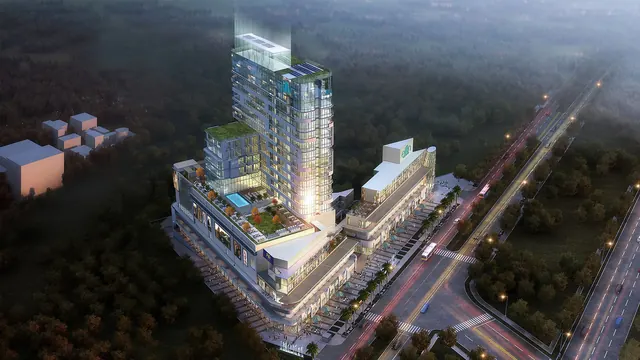 Elan Mercado - Aerial view beside the highway (render) thumbnail