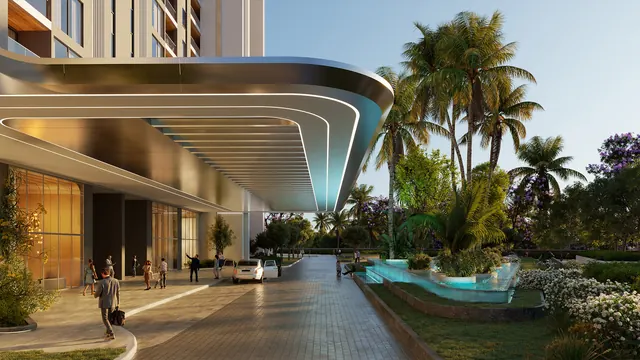 Elan The Presidential - arrival canopy render thumbnail