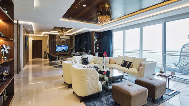 Experion Windchants - sample apartment living room (photo) thumbnail