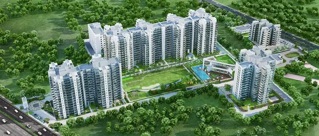 Godrej 101 - aerial view of township thumbnail