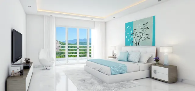 Godrej Aria - bedroom interior thumbnail