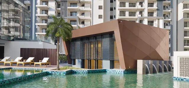 Godrej Icon - pool pavilion (actual photo) thumbnail