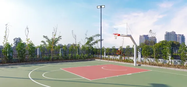 Godrej Icon - basketball court (actual photo) thumbnail