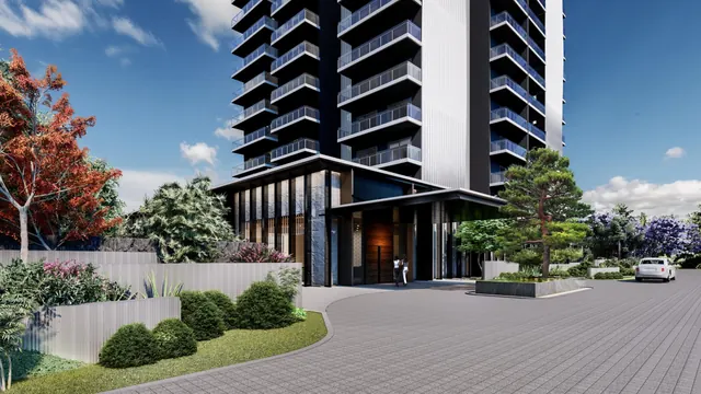 Krisumi Waterfall Suites - tower drop-off and entrance thumbnail