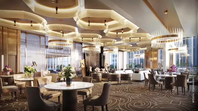 M3M Capital - clubhouse lounge interior thumbnail