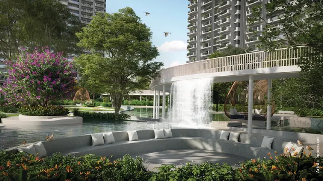 M3M Forestia West - waterfall and skywalk thumbnail