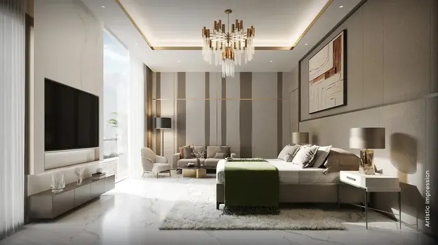 M3M Mansion - bedroom interior thumbnail
