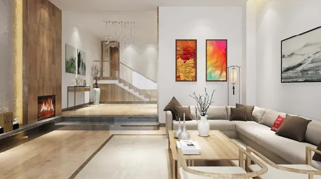 M3M St Andrews - Living room, indicative interior thumbnail