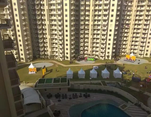 M3M Woodshire - Central courtyard and towers thumbnail