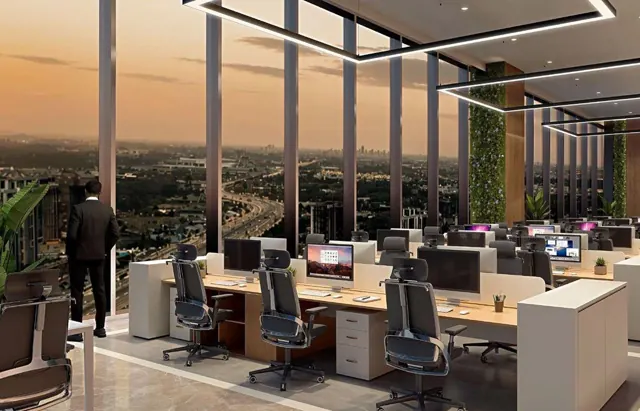 Puri Aerosphere - Office interior thumbnail