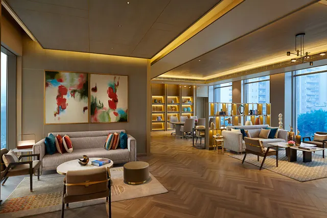 Puri Diplomatic Residences - sample apartment living room (real photo) thumbnail