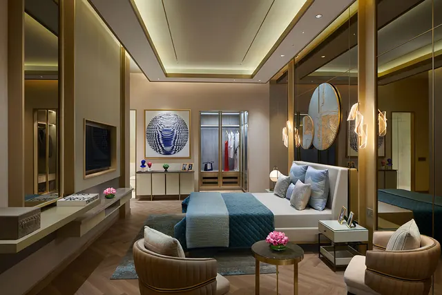 Puri Diplomatic Residences - sample apartment bedroom (real photo) thumbnail