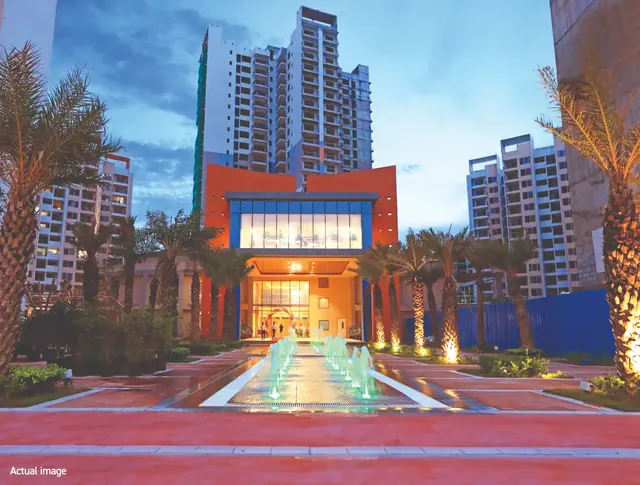 Shapoorji Joyville - clubhouse entrance (actual photo) thumbnail