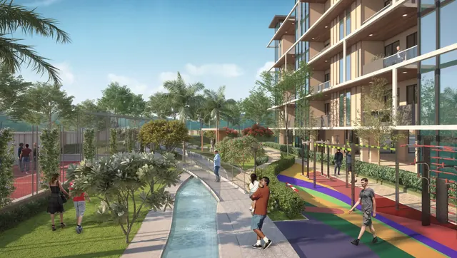 Signature Global City 79B - landscaped walkway thumbnail