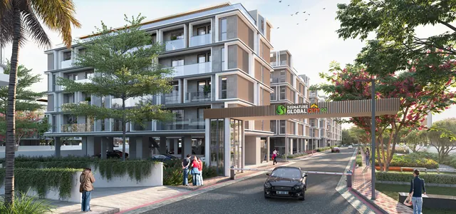 Signature Global City 93 - entrance gate and floors thumbnail