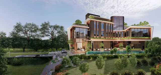 Signature Global City 93 - clubhouse with pool thumbnail