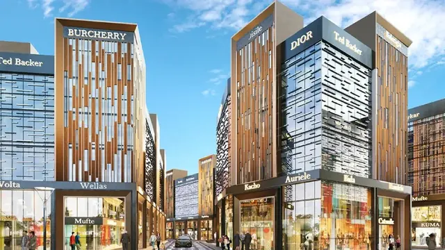 Signature Global SCO 37D - Retail frontage render thumbnail
