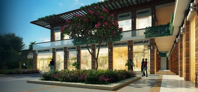 Signature Global Signum 93-2 - Artistic impression of landscaped shop frontage thumbnail