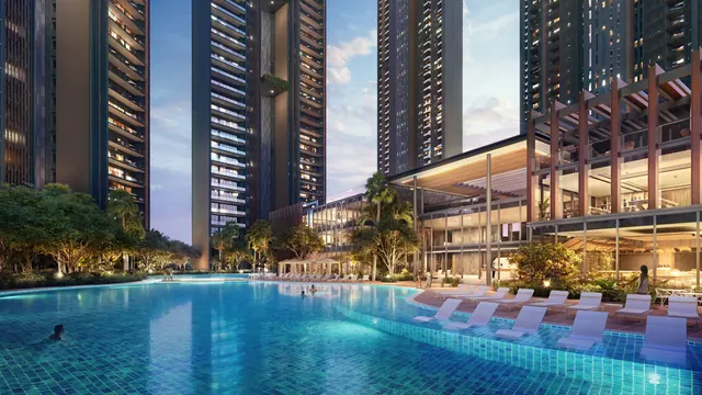 Signature Global Titanium SPR - swimming pool with towers thumbnail