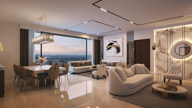 Signature Global Titanium SPR - living and dining interior thumbnail