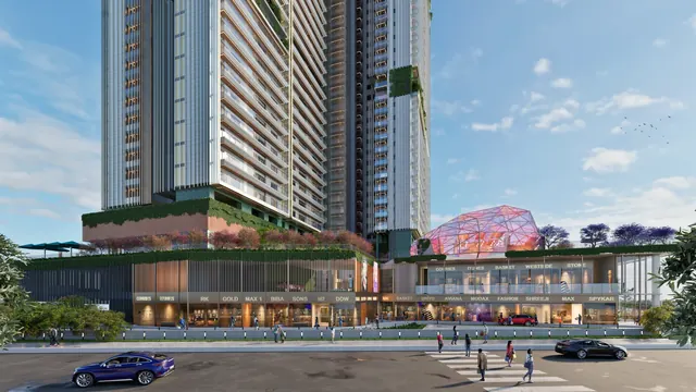 Signature Twin Towers DXP - podium and towers street view thumbnail