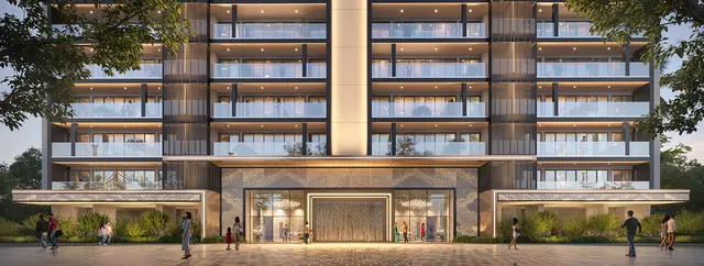 Smartworld Nature's Court - tower entrance elevation thumbnail