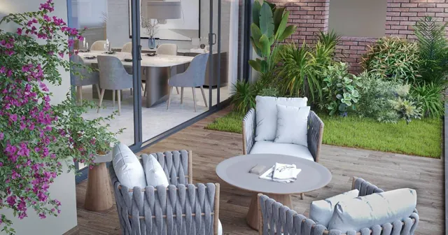 Sobha Aranya Gurgaon - Private garden terrace thumbnail