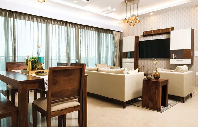 Tata Gurgaon Gateway - sample apartment living/dining (interior) thumbnail