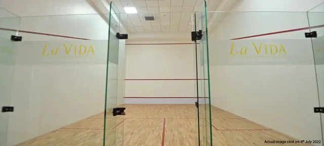 Tata La Vida - squash court (actual photo) thumbnail