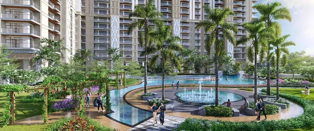 Whiteland The Aspen - central water feature and gardens (render) thumbnail