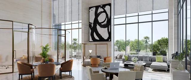Whiteland The Aspen - entrance lobby (interior render) thumbnail