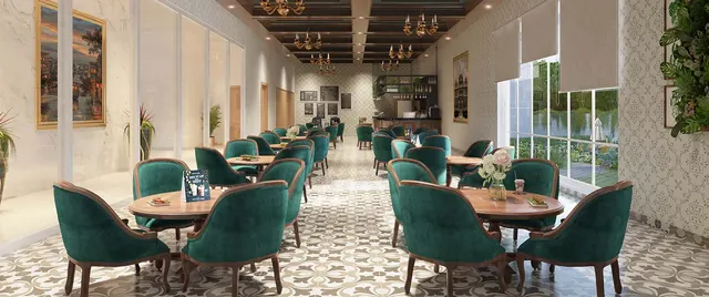 Whiteland Blissville - cafe (interior render) thumbnail